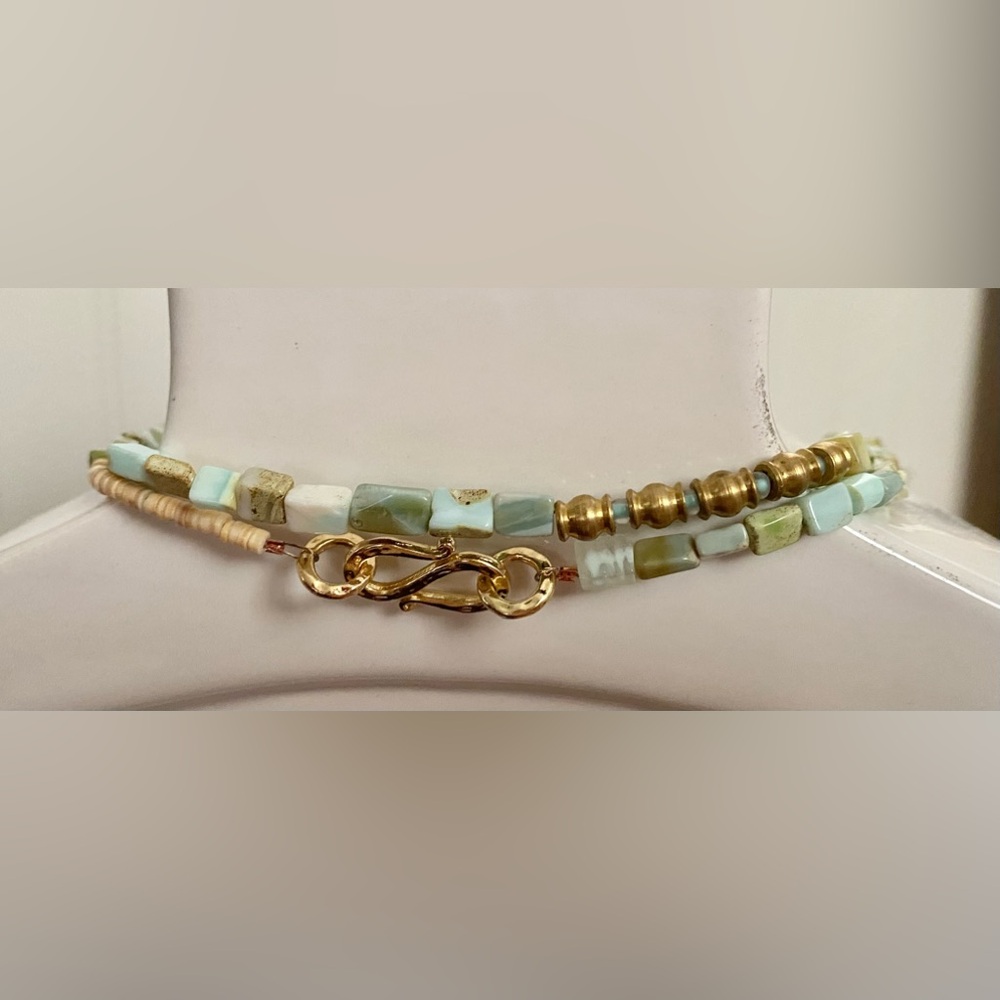 Sundance Catalog Peruvian Opal Necklace - Picture 4 of 4